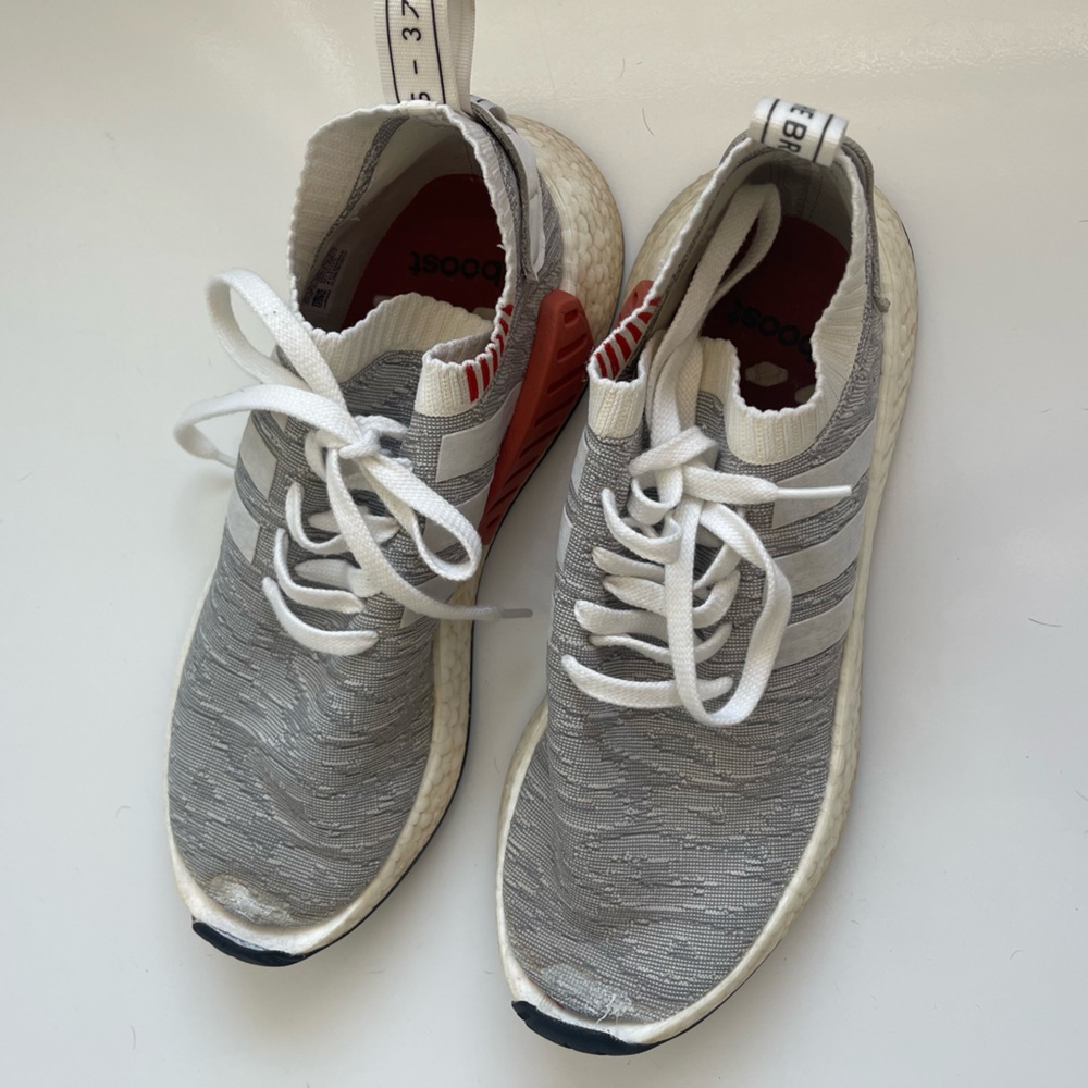 ADIDAS GREY NMD MENS US SIZE 10